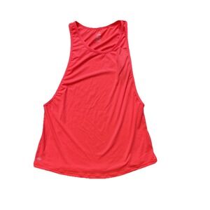 Senita Athletics Womens Small Neon Pink High Neck Tank Top Athletic Sleeveless